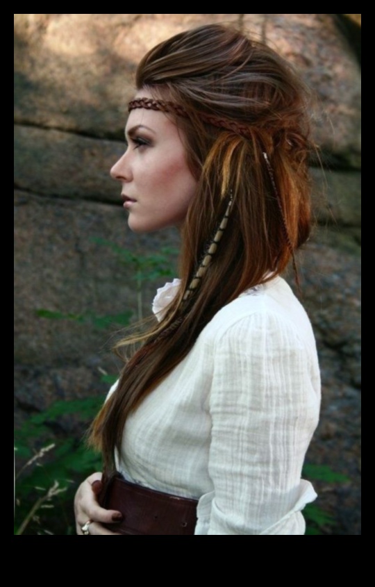 Boho Chic Continuare: Coafuri medii boeme elegante, fără efort