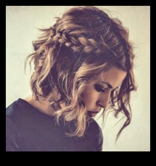 Boho Chic Continuare: Coafuri medii boeme elegante, fără efort